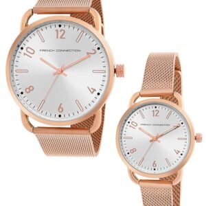 French Connection Analog Silver Dial Unisex's Watch-FCN00011C